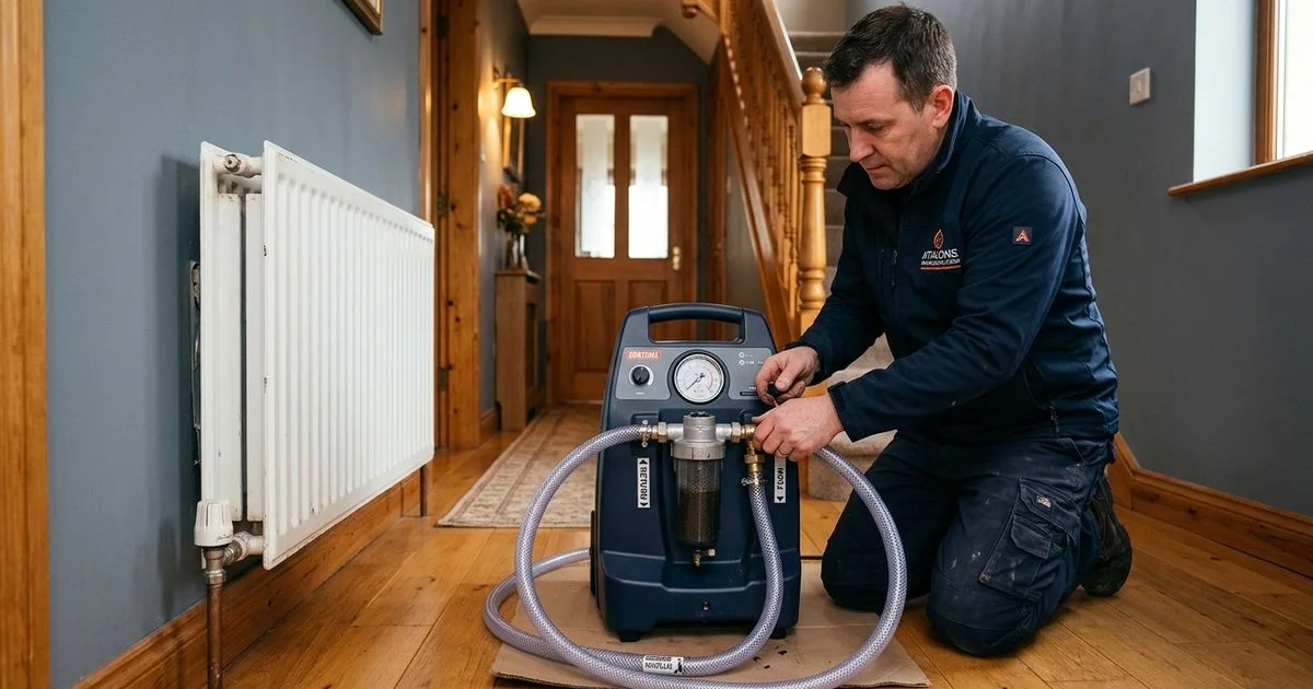 Power Flushing Radiators